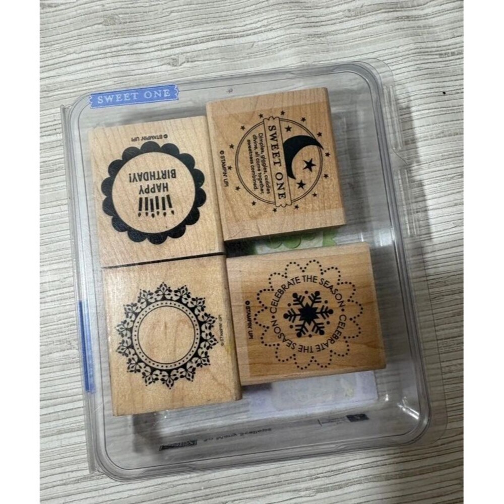 Stampin up so many scallops stamp set